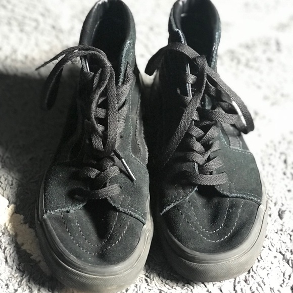 vans sk8 hi pro shoes blackout